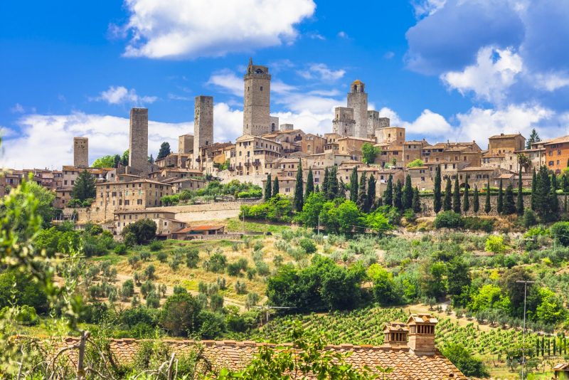 Dónde dormir en la Toscana: San Gimignano