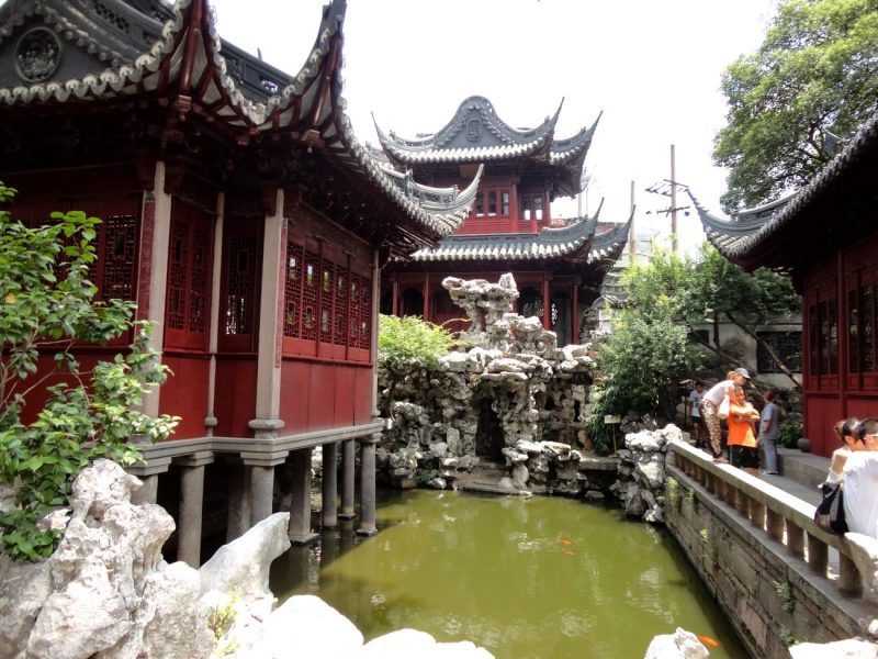 Jardines Yuyuan - Shanghái Edificios del jardín Yuyuan de Shanghái