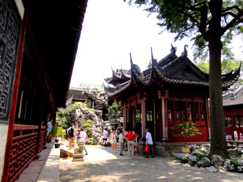 Visitar el jardín Yuyuan