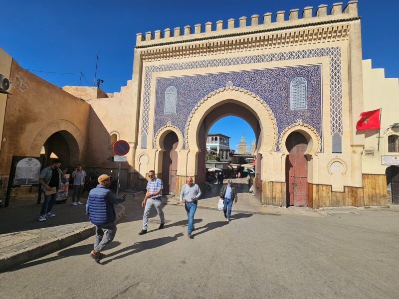 Bab Bou Jeloud, la puerta azul