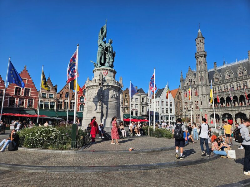 Centro hist&oacute;rico de Brujas