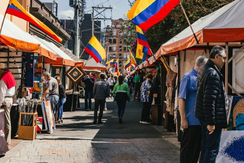 Mercado de las pugas de Usaquén