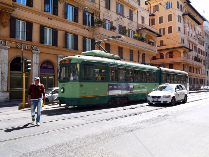 Transporte p&uacute;blico en Roma