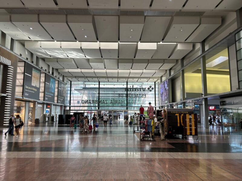 Estaci&oacute;n de trenes de M&aacute;laga