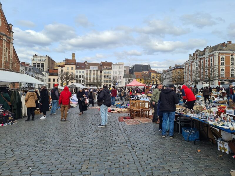 Itinerario para visitar Bruselas en 2 días: Barrio de Marolles
