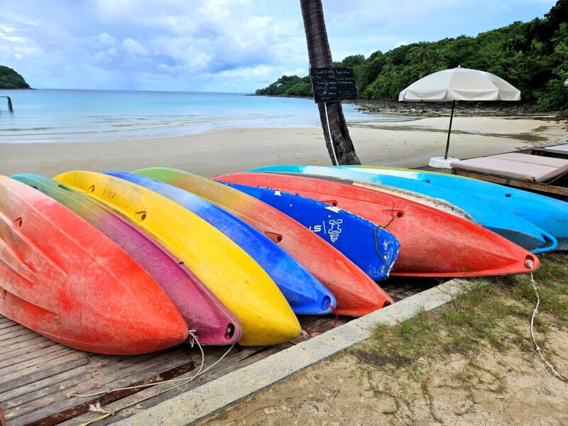 Kayak en Koh Kood