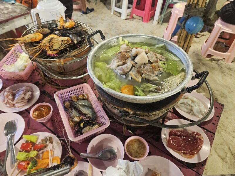Barbacoa tailandesa Moo Krata