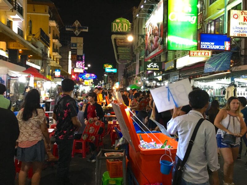 Salir de fiesta por Khao San Road
