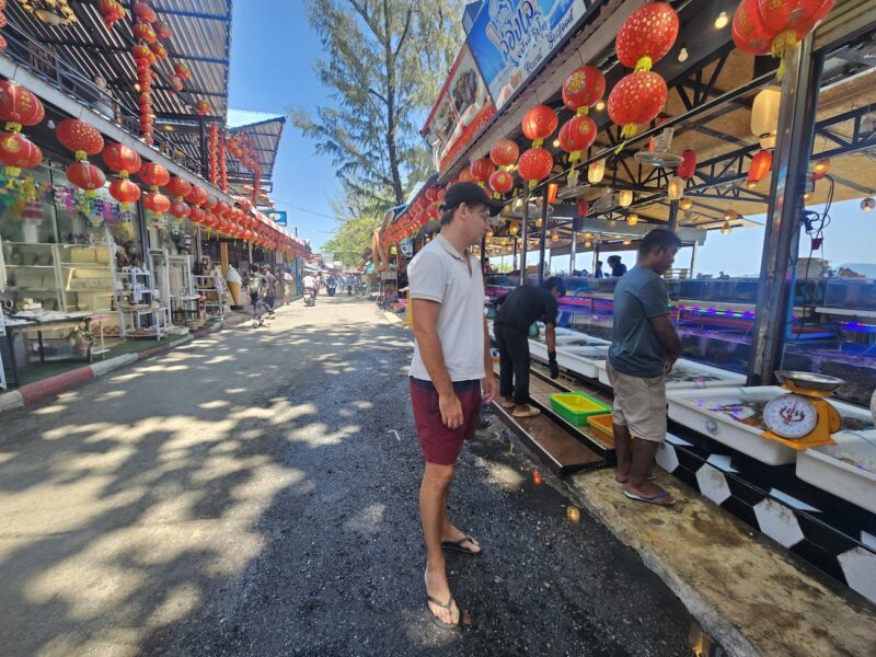 Mercado de pescado de Rawai