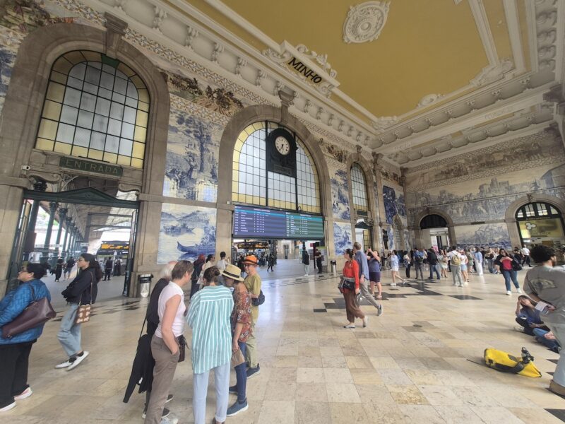 Estación de trenes de Sao Bento
