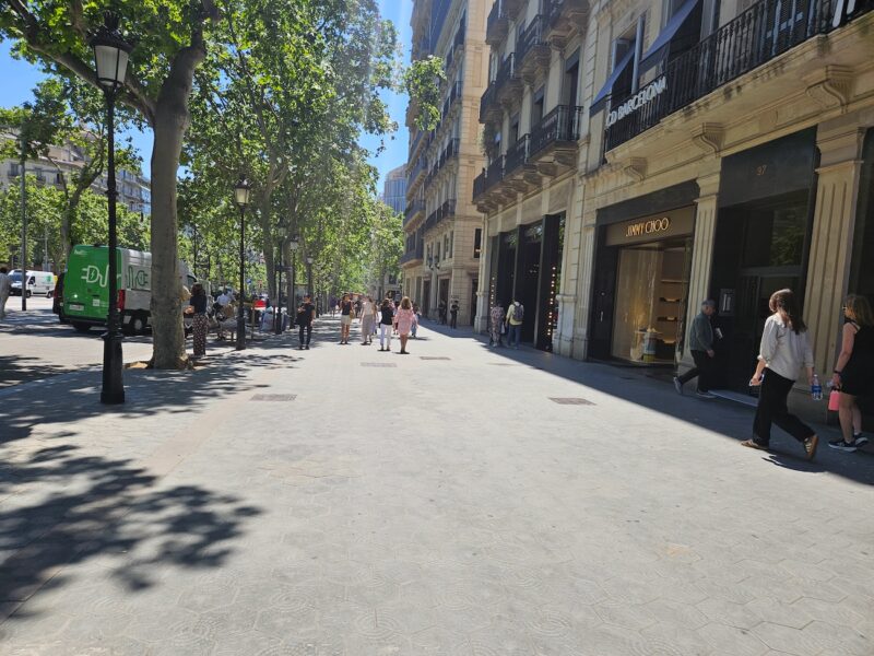 Paseo de Gracia, Barcelona