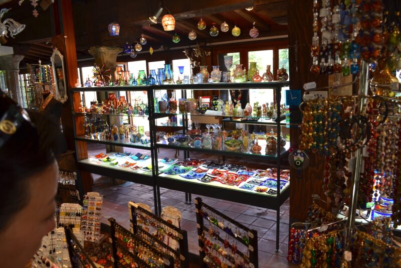 Tienda de vidrio de Murano