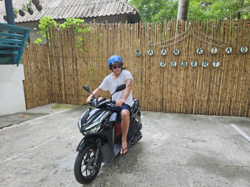 Alquilar moto en Koh Phangan